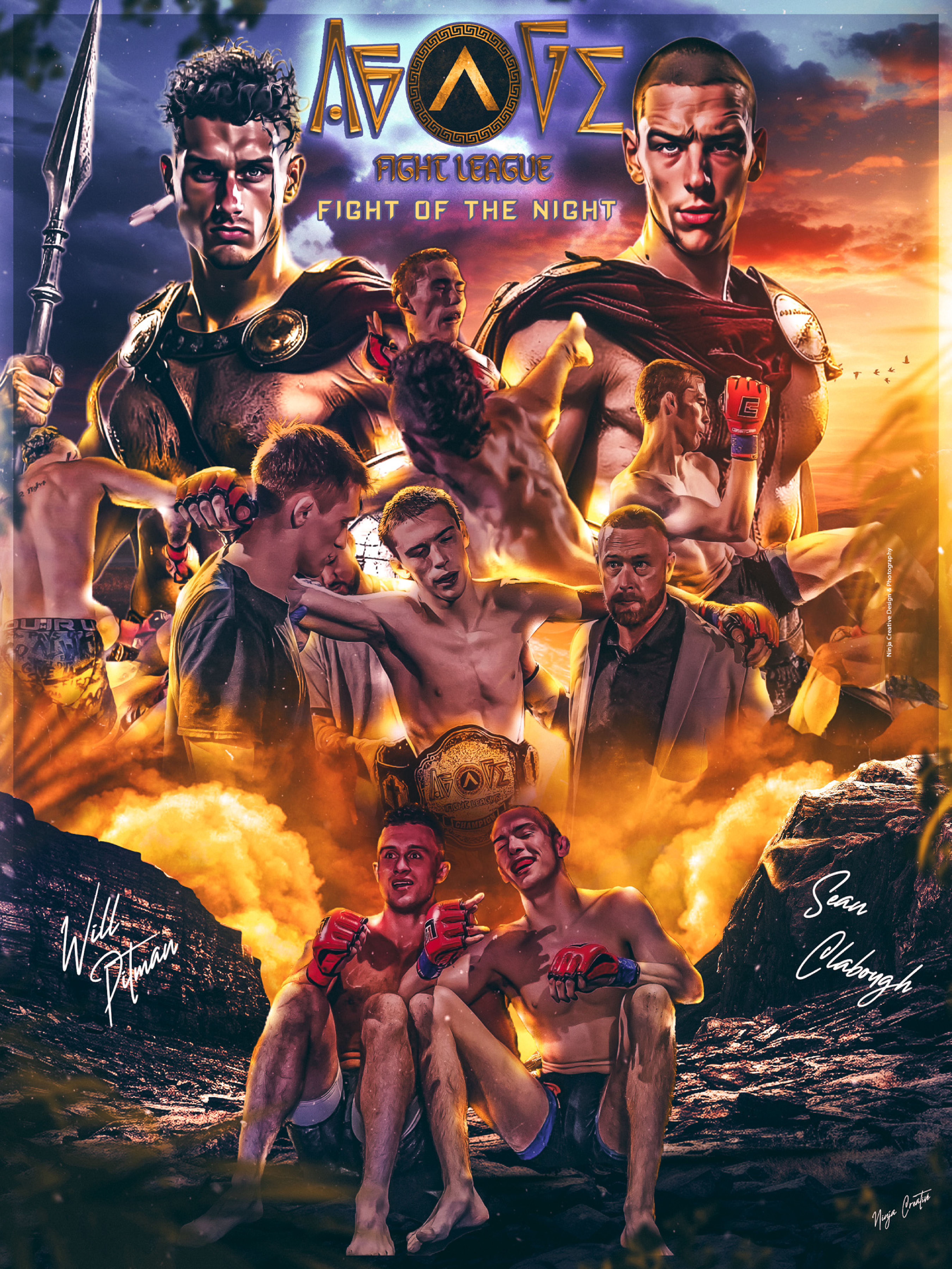 fight of the night 18x24