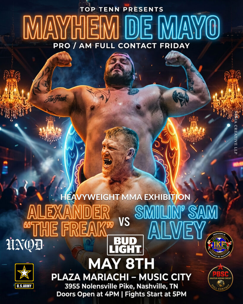 Heavyweight MMA Exhibition sam vs alexander